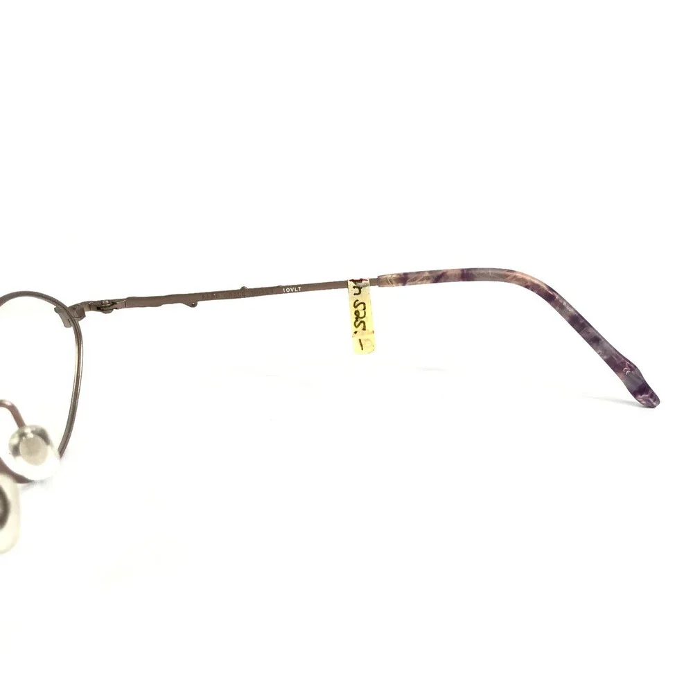 Vintage Petite BADA Eyeglasses Frames GRACE BG424 10VLT Matte Violet 49-19-135